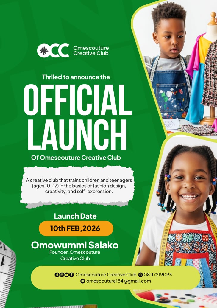 Omescouture Creative Club - Youth Fashion Workshop